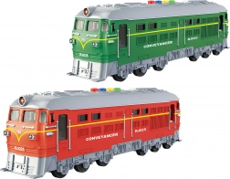 Tren cu inerție cu efecte 34 cm