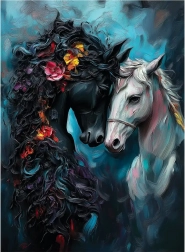 Puzzle alb-negru 1000 piese ANATOLIAN