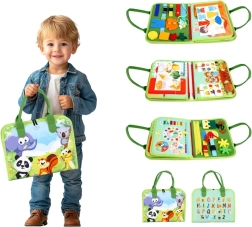 Carte senzorială busy Safari 2Kids Toys