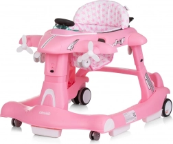 Premergător 3în1 Avion Roz