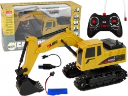 Vehicul Excavator R/C 1:24 galben