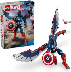 lego marvel figurină noului căpitan america de asamblat 76296