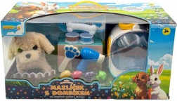 Animăluț interactiv cu sunete și mișcare cu set căsuță – cățelușul STEPPOS