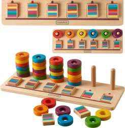 Puzzle educațional Montessori Masterkidz