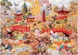 Puzzle Anatolian Grădină japoneză 3000 piese