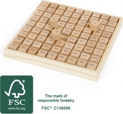 Materiale școlare – tabla înmulțirii mică, cuburi