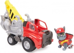 RUBBLE & CREW Macaraua cu gheară a lui Charger – vehicul de construcții cu figurină