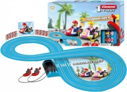 Pistă auto Carrera First Mario Kart – Mario și Peach (2,4 m)