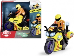 Motocicletă de salvare cu pilot