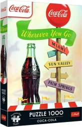 Puzzle 1000 Premium Plus – COCA-COLA Încotro țintești