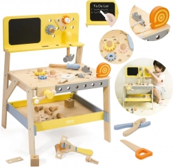 Banc de lucru din lemn cu tablă 27 piese CLASSIC WORLD