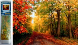 pictură cu diamante toamna în pădure 30 × 40 cm