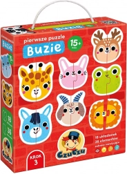 Primul puzzle - Fețe de animale