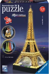 Puzzle 3D Turnul Eiffel Noaptea