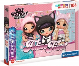 Clementoni Brilliant puzzle Na! Na! Na! Surprise Pisici Parada, 104 piese