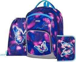 Set școlar Oxy Go fluture, 3 piese