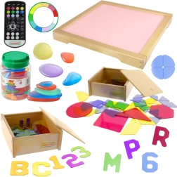 Panou Luminat LED cu Telecomandă și Accesorii - MASTERKIDZ