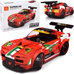 Set de construcție mașină de curse pentru copii peste 6 ani