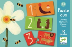 Puzzle duo Numere DJECO
