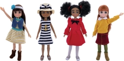 Set de modă Lottie: Patru anotimpuri pentru păpuși
