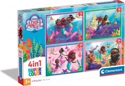Clementoni puzzle Ariel 4 în 1 (12–24 piese)