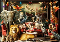 Puzzle Reşedinţa Animalelor 1500 de piese