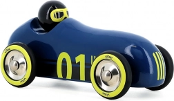 Vilac mașină din lemn Old Sport Compet albastru închis