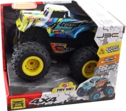 jeep pe baterii cu roți mari și sunete