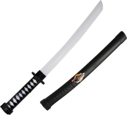 Sabie ninja de samurai pentru copii, cu lumină și sunet, 56 cm