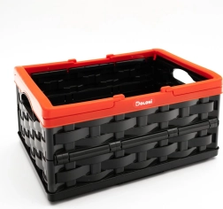 Cutie de depozitare din plastic 32 l cu mâner DOLONI