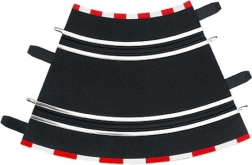 Curbe 1/45° pentru pista auto GO!!!, GO!!! Plus și Digital 143 (4 buc.)