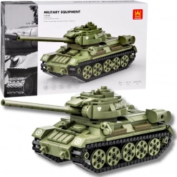 Set de construcție tanc T-34-85 din 604 piese