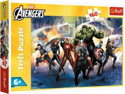 Puzzle 160 piese – superputeri – DISNEY MARVEL The Avengers – Trefl