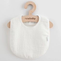 Bavețică din muselină New Baby Elizabeth
