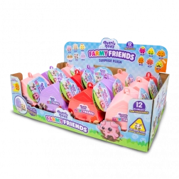 Pearly Pods prieteni de la fermă – plușuri surpriză de colecție în mini hambar
