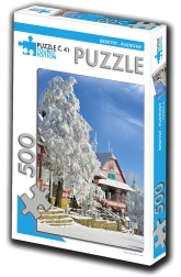 Puzzle Beskydy Pustevny 500 piese – ediție turistică