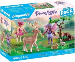 Set figurine PLAYMOBIL zâne cu animale ale pădurii