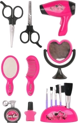 Set cosmetic pentru copii cu uscător de păr 14 cm