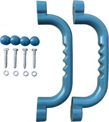 Mânere din plastic turcoaz pentru locuri de joacă pentru copii