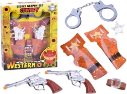 Set de joacă de cowboy cu revolvere
