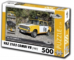 Puzzle Retro-mașini VAZ 2102 Combi VB 500 piese