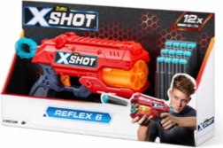 Pistol cu proiectile din spumă X-SHOT Reflex 6 – portocaliu, 12 săgeți