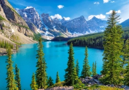 Puzzle 500 piese Lacul Moraine Canada