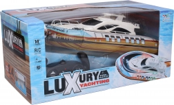 Barcă iaht gonflabilă RC cu telecomandă 37 cm