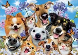 Puzzle Distracție la Soare 500 Piese