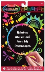 Tablă curcubeu zgârieturi strălucitoare