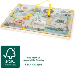 Labirint magnetic Safari small foot