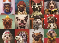 Puzzle Căţei amuzanți 1000 de piese