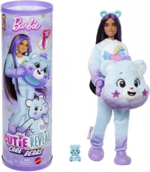 Barbie Cutie Reveal – Urșii Îngrijitori, seria 2, păpușă mov