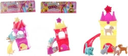 Animăluțe cu căsuță – set de căței cu tobogan